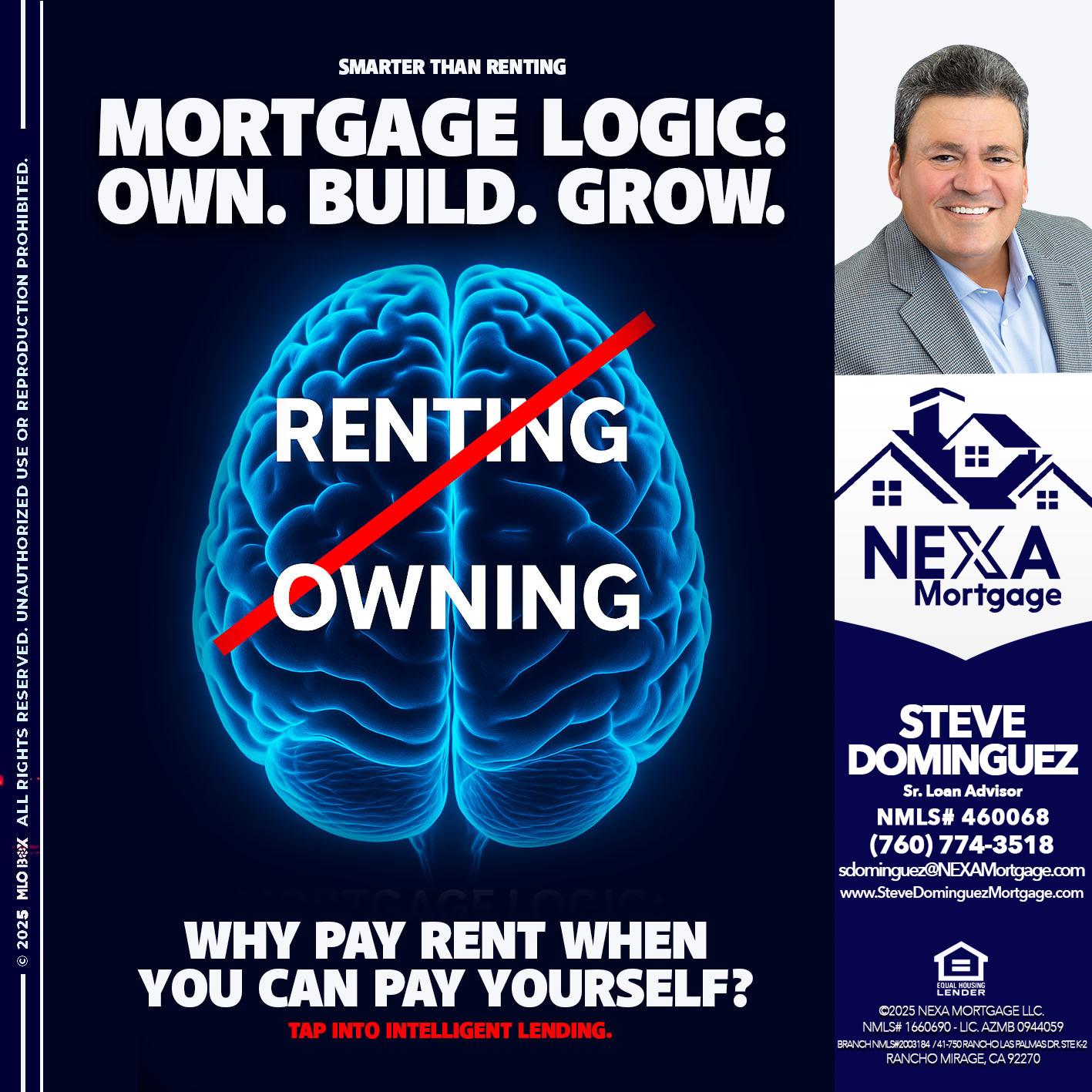 mortgage logic - Steve Dominguez -Senior Loan Advisor