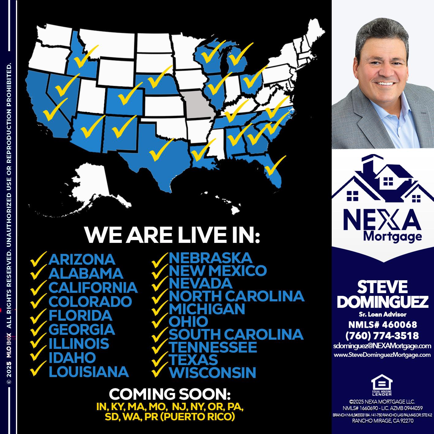 New Mexico live - Steve Dominguez -Senior Loan Advisor