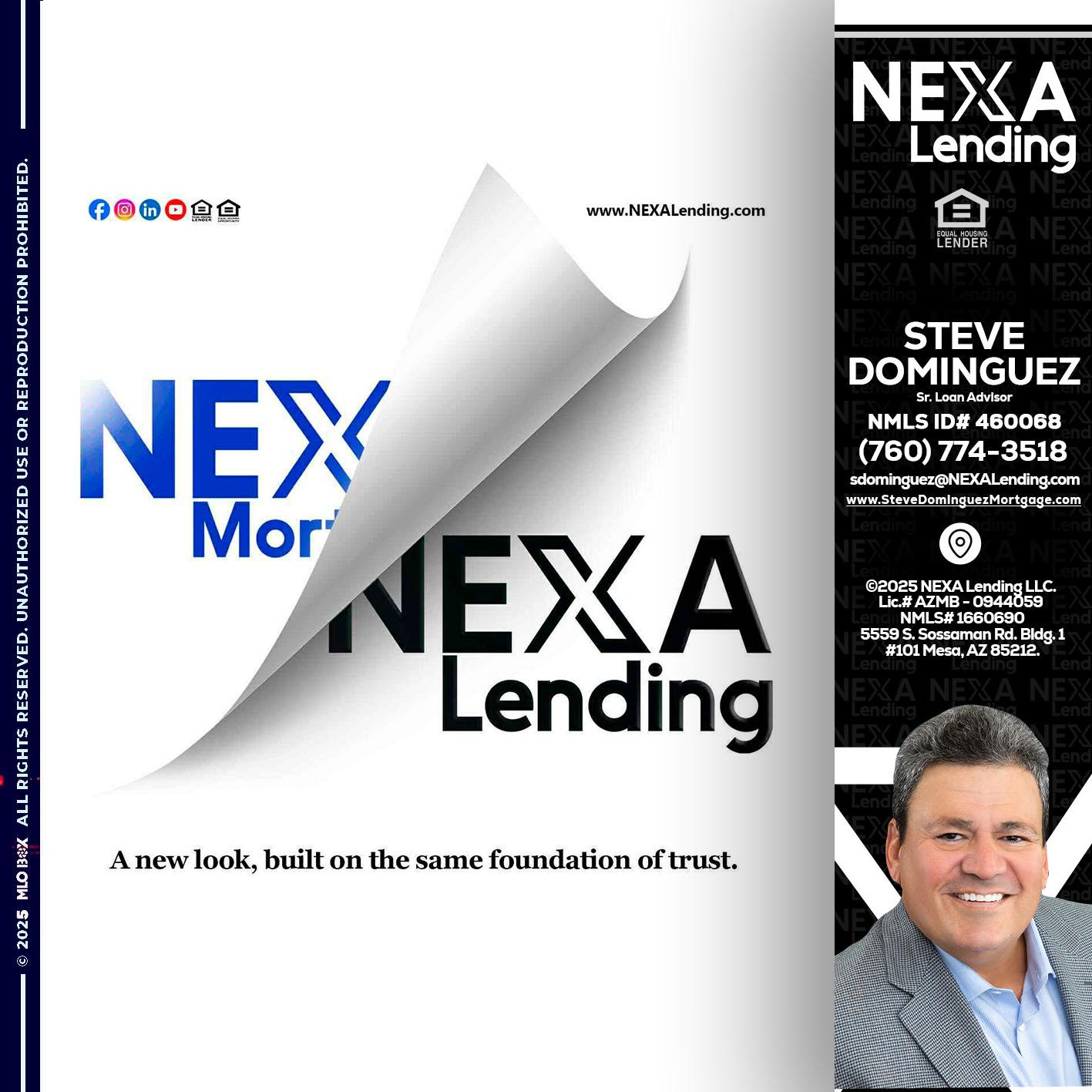NEXA LENDING - Steve Dominguez -Senior Loan Advisor