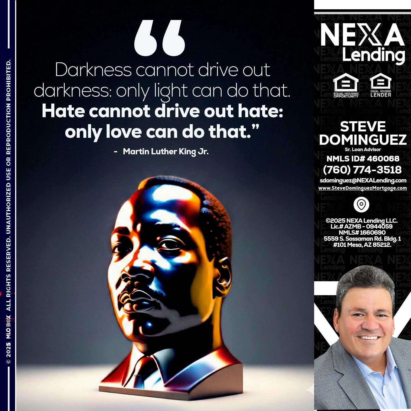 MLK 2026 - Steve Dominguez -Senior Loan Advisor