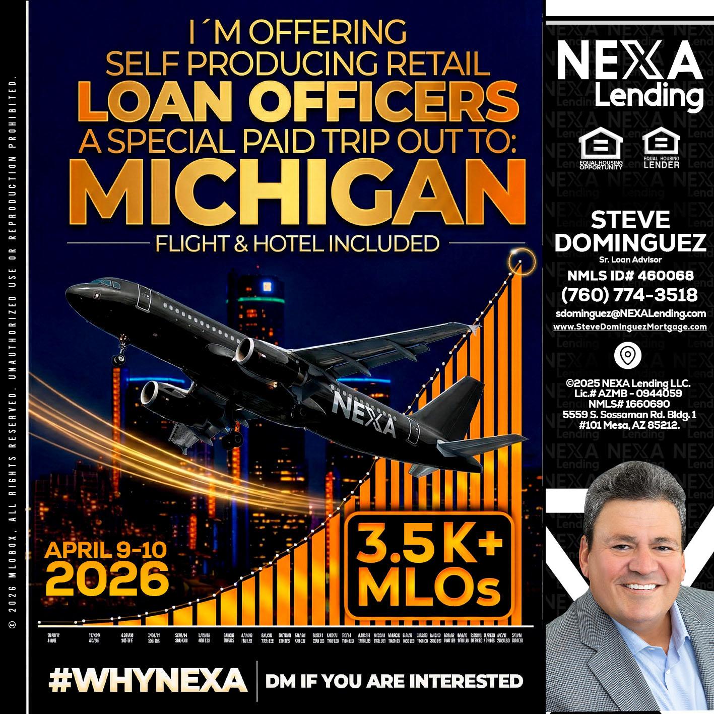 3.5K - Steve Dominguez -Senior Loan Advisor