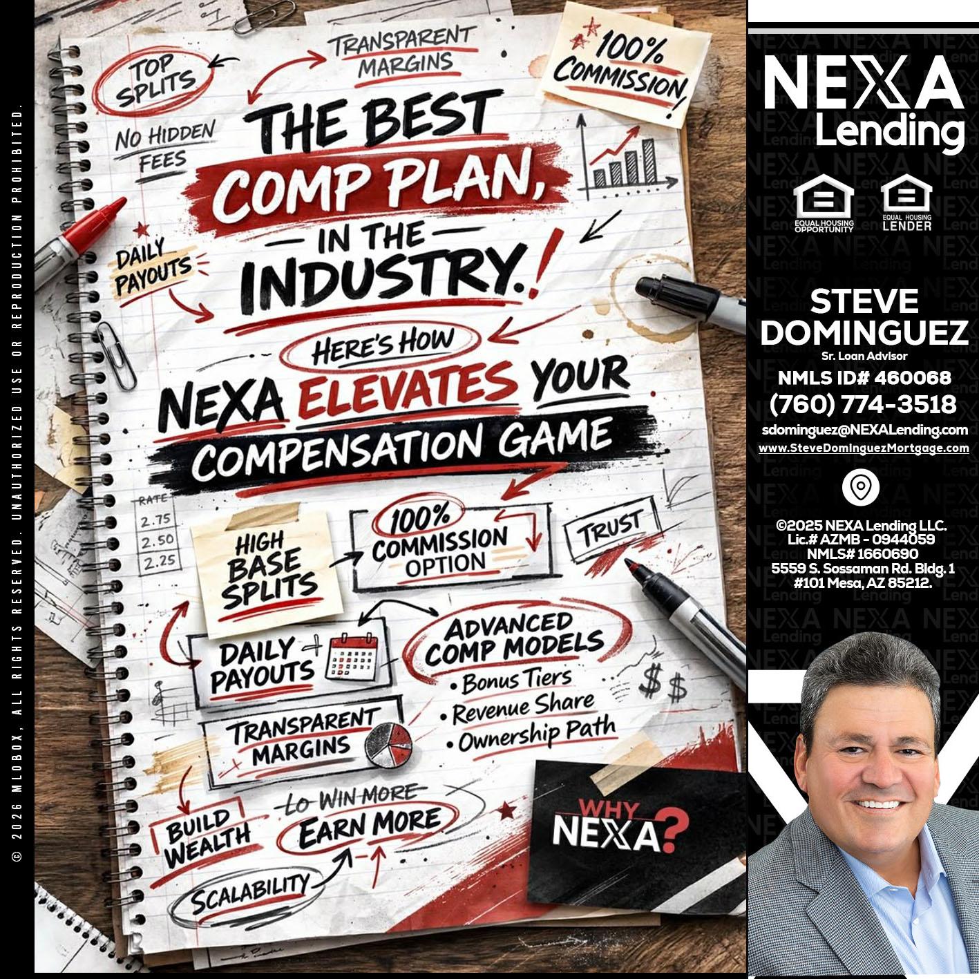 THE BEST COMP - Steve Dominguez -Senior Loan Advisor