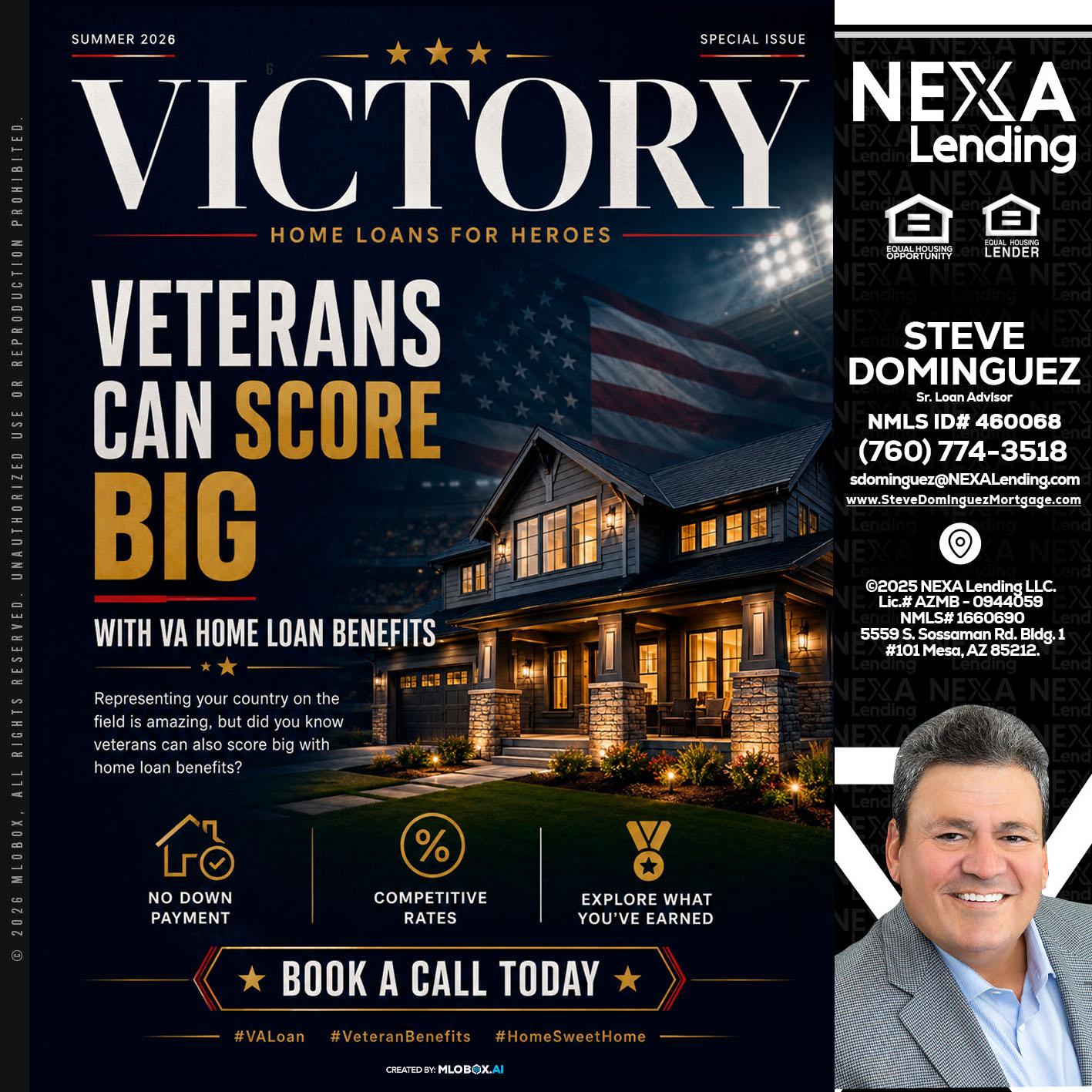 VICTORY - Steve Dominguez -Senior Loan Advisor
